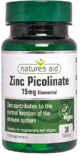 Seng picolinat 15 MG 30 tab. NATURHILFE